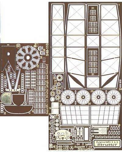 Sopwith 1 1/2 Strutter Single seat Bomber (Roden)  S48110