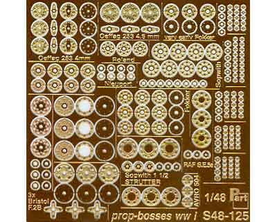 Detailset WW1 Prop Bosses  S48125