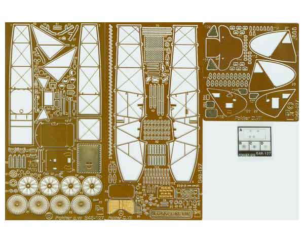 Detailset Fokker DVII (early) (Roden)  S48127