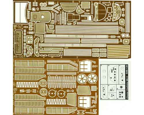 Detailset Gloster Gladiator MK2 (Roden) S48130