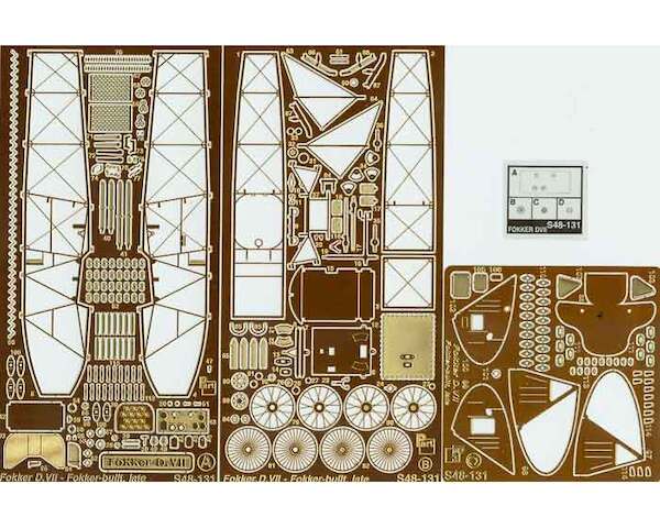Detailset Fokker DVII (late) (Roden) S48131