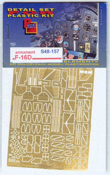 Detailset F16D Block 52+ Armament (Kinetic) S48157