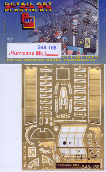 Detailset Hurricane MkI (Italeri)  S48158