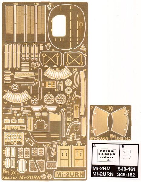Detailset Mil Mi2URN (Aeroplast) S48162