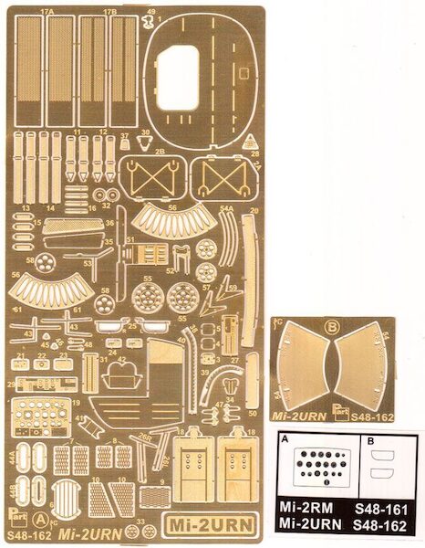 Detailset Mil Mi2URN (Aeroplast)  S48162