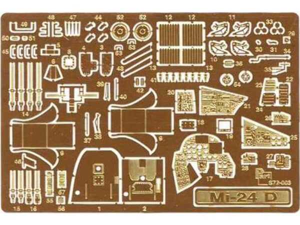 Mil Mi24D Hind (Revell/Italeri) Cockpit  S72-003