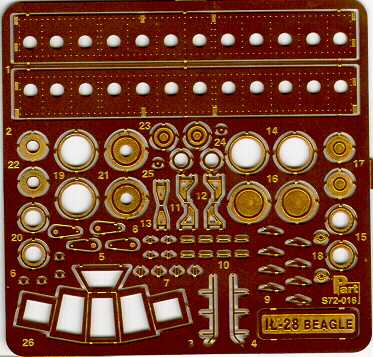 Ilyushin IL28 Beagle (Italeri/Bilek) Exterior S72-016