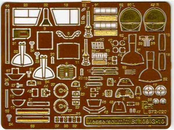 Messerschmitt BF109G-10 (Revell)  S72-020