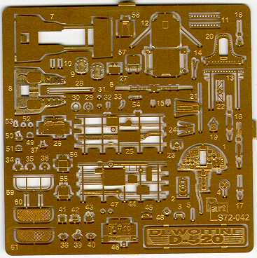 Dewoitine D520 (Hasegawa) S72-042