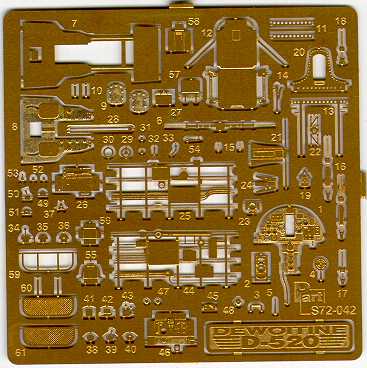 Dewoitine D520 (Hasegawa)  S72-042