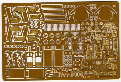 GD F16C/B Fighting Falcon (Italeri) (Interior) S72-053