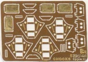 Russian Wheel Mountings Chocks Type C  S72-068