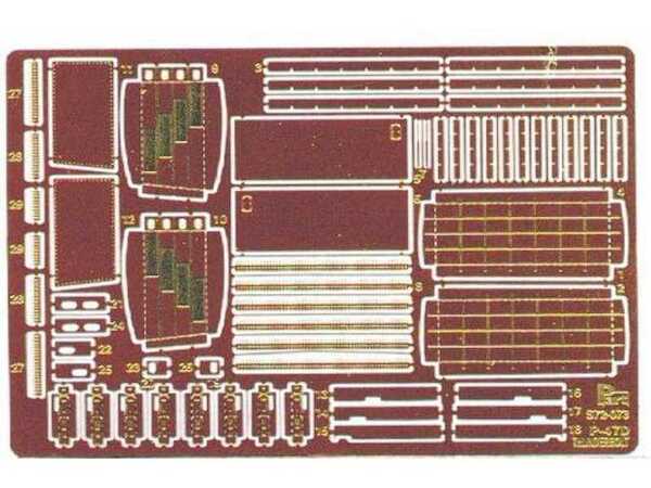 Republic P47D Thunderbolt 3 (Academy)  S72-073