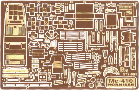 Messerschmitt ME410 (Italeri) S72-095