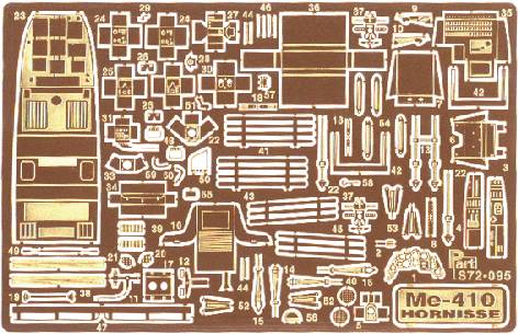 Messerschmitt ME410 (Italeri)  S72-095