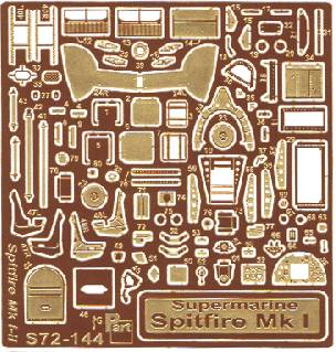 Spitfire MKI/II (Tamiya)  S72-144