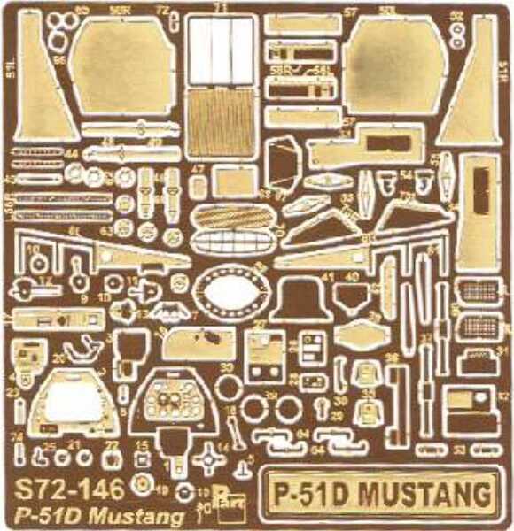 P51D Mustang (Tamiya) S72-146