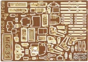 Mig31 Foxhound detailset (Cockpit)  S72-148