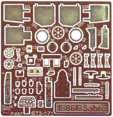 F86F Sabre (Academy) S72-171