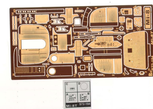 Mil Mi8T Interior Vol 1 (Zvezda)  S72-194