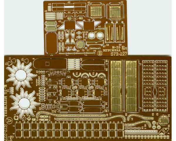 Detailset B25J Mitchell (Hasegawa)  S72-228