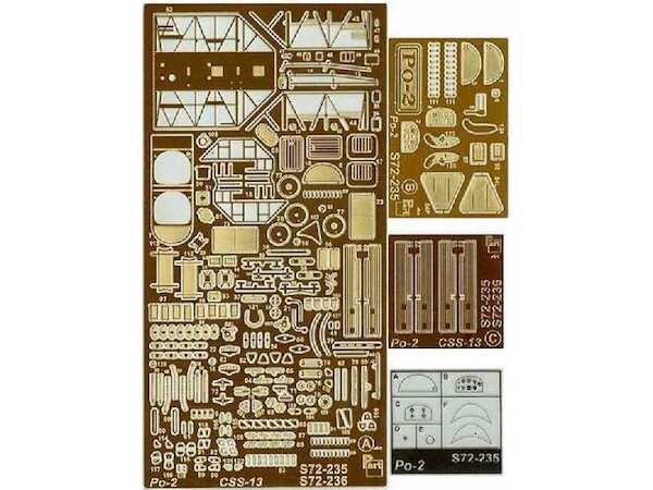 Detailset Polikarpov Po2 (Kopro)  S72-235