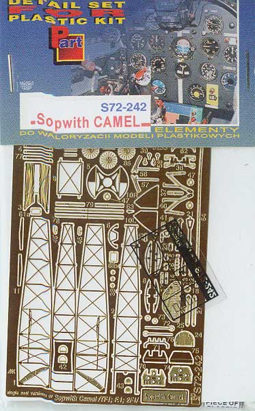 Detailset Sopwith Camel (Roden)  S72-242
