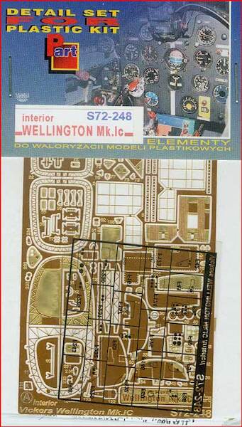 Detailset Vickers Wellington Mk1c (Trumpeter)  S72-248