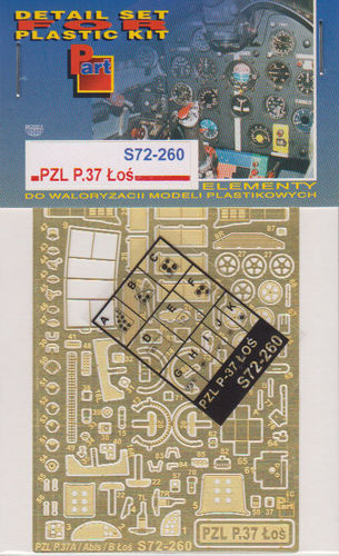 Detailset PZL P37 Los (IBG) S72-260
