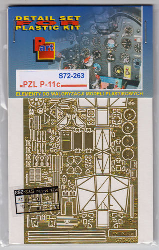 Detailset PZL P11c (Arma Hobby) S72-263
