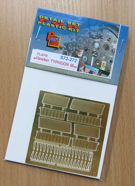 Detailset Hawker Typhoon MK1b Flaps (Airfix) S72-272