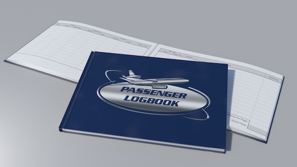 Passenger Logbook PLB001