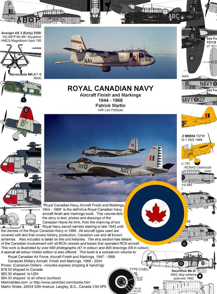 Patrick Martin RCAN-1 Royal Canadian Navy Aircraft Finish and Mar