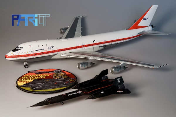 Boeing 747-100 / KC-33 Boeing Company N1352B & 61-7955 & Lockheed Blackbird SR-71A PT-200-007