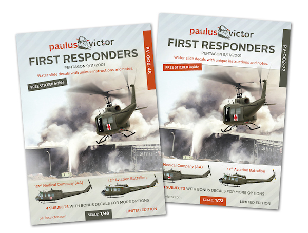 First Responders 9/11/2001:  UH-1H UH-1V Huey  PV-002-48