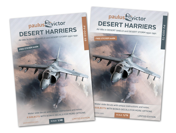 AV-8B Harrier II Desert Harriers Gulf War  PV-003-48