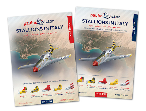 Stallions in Italy P-51D Mustangs of the 15th AF USAAF  PV-006-48