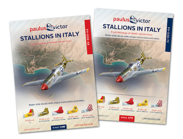 Stallions in Italy P-51D Mustangs of the 15th AF USAAF PV-006-48