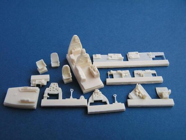 Fairey Gannet T2 Cockpit set (Trumpeter) c72058
