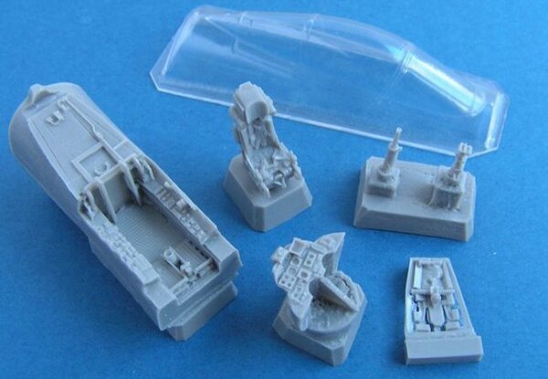 Suchoi Su27 Flanker Cockpit detail Set with Canopy(Italeri)  C7209