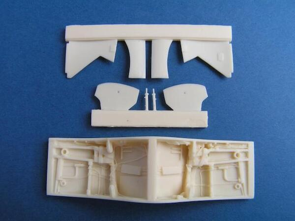 Hawker Sea Hawk MK6 Main wheel well and UC doors (Trumpeter) u48-26