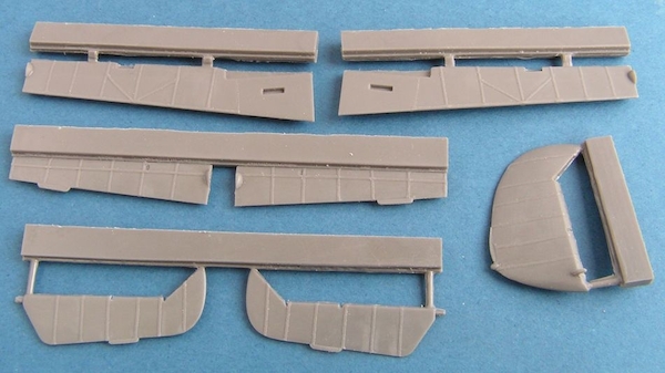 Messerschmitt BF109E Control Surfaces (Airfix)  u48-36