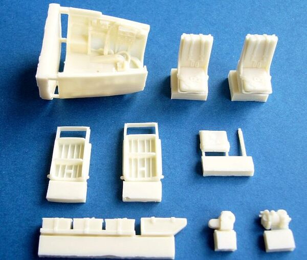 B25B Mitchel Nose interior (Accurate Miniatures/Italeri)  U48015