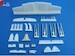 Supermarine Spitfire MKVc wing set, Control Surfaces and armament PAVU7251