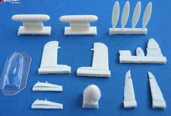 Typhoon MK1b (late) conversion set (Tempest prop and tail)  U7237