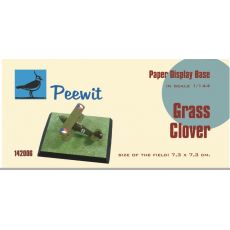 Paper display base 7,3x7,3 cm (Grass - Clover)  M142006