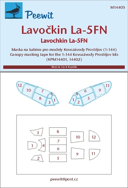 Lavochin La5 Canopy masking (Kovosavody) M144003
