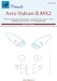 Avro Vulcan B Mk2 window Mask (Trumpeter) M144029