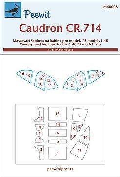 Caudron Cr714 Canopy masking (RS Models) M48009