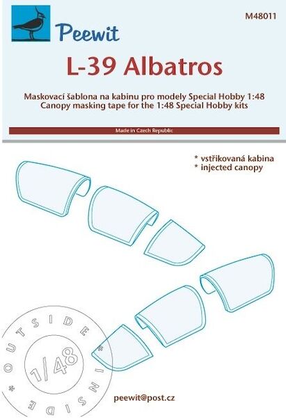 L39 Albatros Canopy masking (Special Hobby) M48011